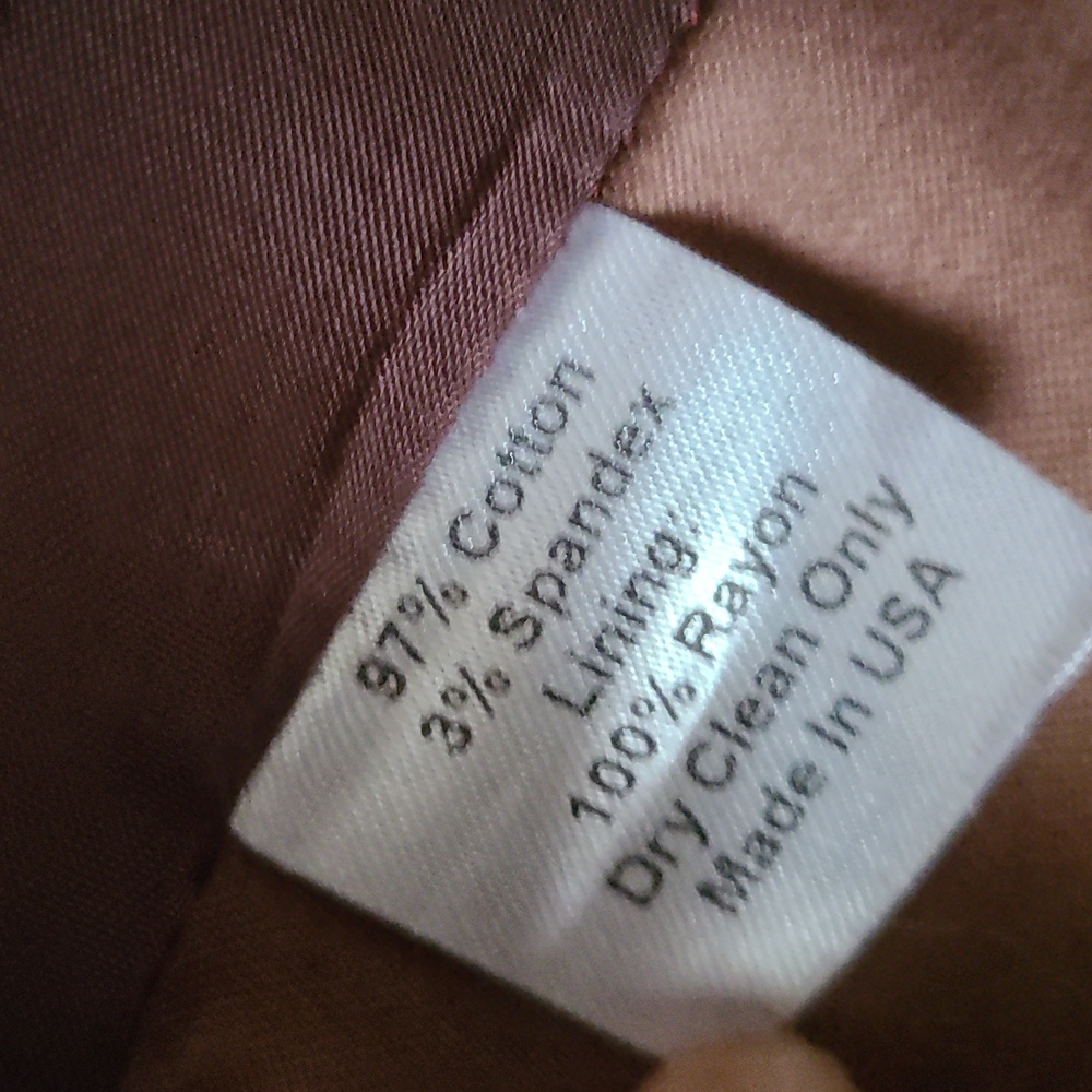 Peruvian Connection Cotton Trench Jacket L - Picture 4 of 4